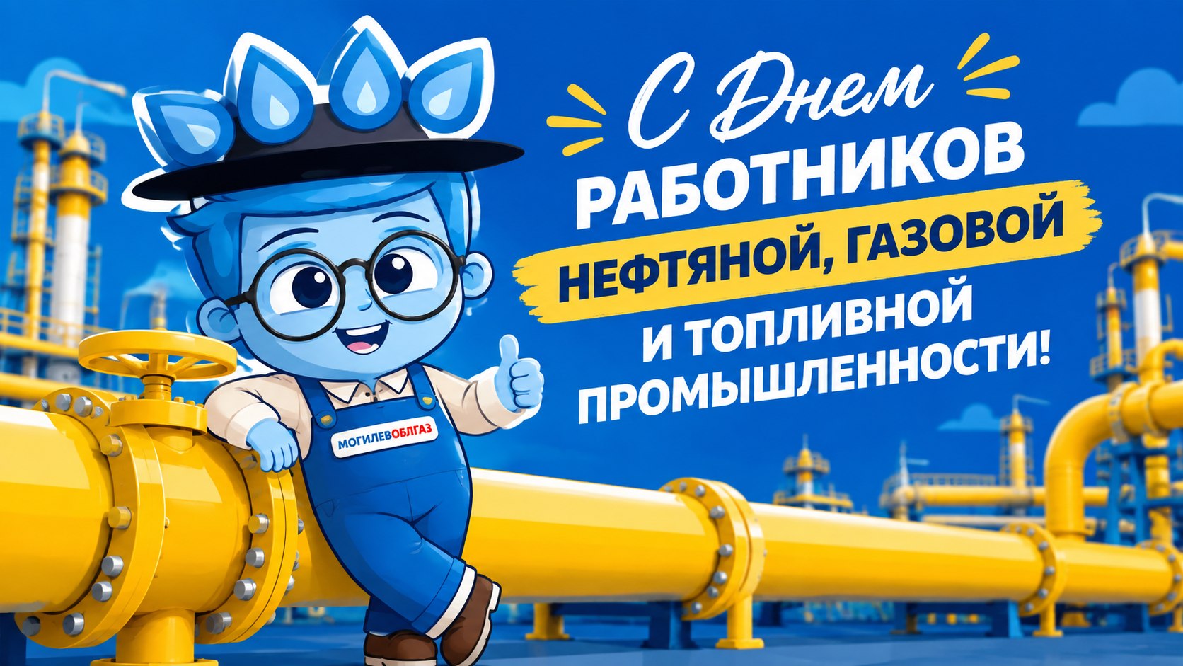 Именно в этот удивительный сентябрьский день мы встречаем наш праздник — День работников нефтяной, газовой и топливной промышленности 
